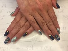 ソルノワ(sol-noir)/2017 春夏ネイル 