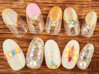 ネイルアンドアイラッシュ テラ 明石店(nail&eyelash Terra)/ケア付バイオ☆定額コース