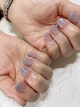 チャミュエル/パープルグラデーション