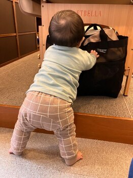 子育てママの整体サロン/施術中のお子様の様子