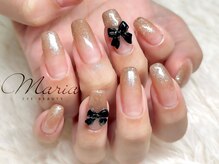 マリアアイビューティー 西梅田(Maria Eye Beauty)/グラデ＋韓国パーツ2個♪