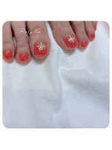 ラフィーネイル(Rafy Nail)/Foot親指アート