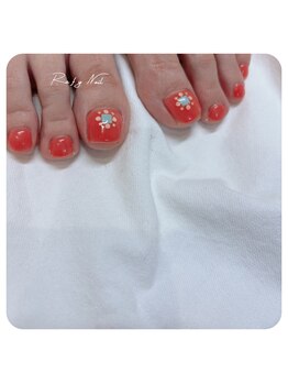 ラフィーネイル(Rafy Nail)/Foot親指アート