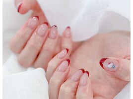 【パラジェル】フレンチネイル