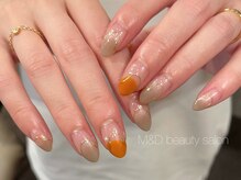 エムアンドディビューティサロン 銀座店(M&D)/大人ニュアンスネイル