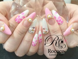 アート×パーツデザインネイル