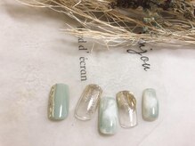 キキネイル 二子玉川(kikinail)/3月定額B マーブルネイル