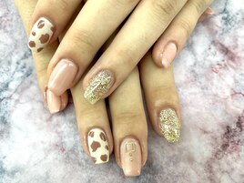 【春井】cowネイル☆
