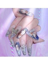 ルーミー アンド コー(Roomy&co.)/蝶々ネイル