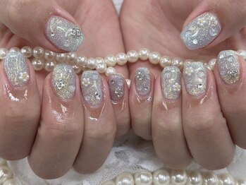 ハニービービー(Honey Bee Bee)/春キラキラネイル