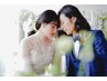 【顔+背中】花嫁だけの特別プログラム、肌も心もドレス仕様に3回￥82,500