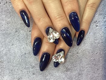 ジャスミンネイル(Jasmine Nail)/ジェル☆シンプルビジューコース