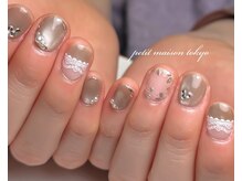 プチメゾン トウキョウ(Petit Maison Tokyo)/ブライダルレースネイル