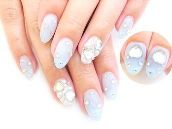 ネイルコレクション ピンク(Nail Collection Pink)/ジェル放題★ストーン埋め尽くし