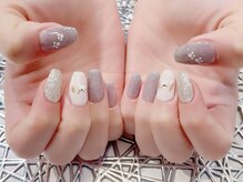 ラルネイル 大宮(Lull. nail)/＃犬ネイル ＃ホログラムネイル