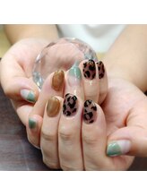 スタジオ1108(Studio1108)/レオパ柄マグネット　パラジェル