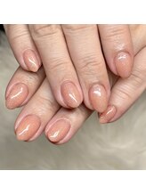 マイオティック ネイル(miotic nail)/サーモンピンクワンカラー