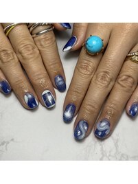 うねうねネイル