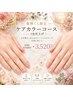 【ご新規様限定初回のみ】ケアカラーコース☆¥4950→¥3520　40分