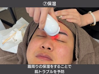 眉毛の王様 神戸三宮店/施術の流れ[眉毛/眉毛サロン]