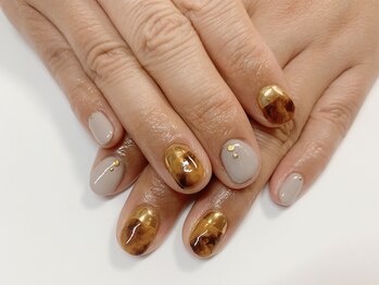 トヨネイル(TOYO NAIL)/ミラーonべっ甲☆