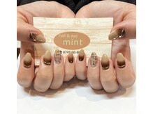 ネイルアンドアイ ミント(nail＆eye mint)/秋カラーネイル