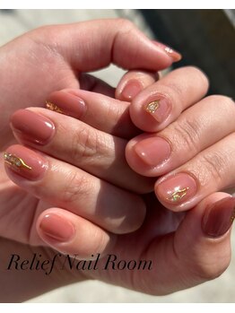 リリーフネイルルーム(RELiEF NAiL ROOM)/シンプルネイル