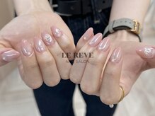 ルレーブ(LE REVE)/オーロラミラーネイル