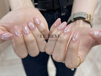 ルレーブ(LE REVE)/オーロラミラーネイル