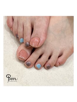 ネイルアトリエ ボン(nail atelier bon)/フットシェラック