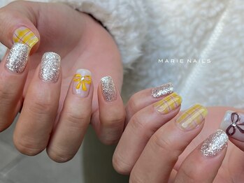 マリーネイルズ 表参道店(MARIE NAILS)/¥8,800 チェック 0220b
