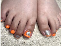 オンショントゥー(enchanteur)/フットネイル　夏ネイル