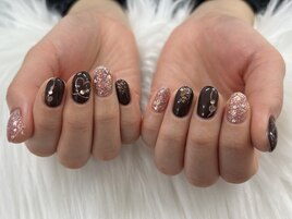 [木村]ハートチョコネイル