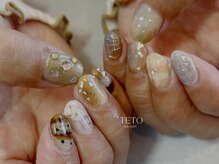 テト ネイルアンドアート 岐阜茜部(TETO)の雰囲気（個性派ニュアンスネイルも。）