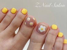 ゼットネイル(Z.Nail)/フットシンプルデザイン♪