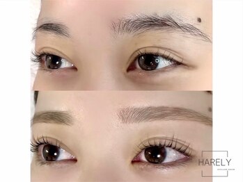 ハレリー(HARELY)/まつげパーマ×アイブロウWax