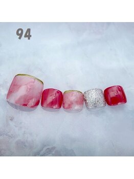 はあとねいる 町田店/フットネイル：No.94