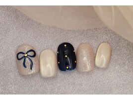 6000円　リボン　マグネット