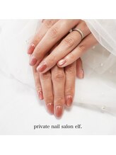 Private nail salon elf./王道☆マグネットネイル