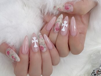 フローレスネイル(Flawless Nail)の写真/オフ無料★持ち込みデザインもOK！フルオーダーデザインでなりたい指先を叶えます♪