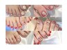 【ケア込】フット迷ったらコレ！最旬20種類から選ぶ夏デザイン♪￥7040～から