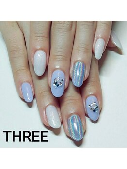 ネイルアンドまつげエクステ専門サロン スリー(THREE)/ユニコーンネイル