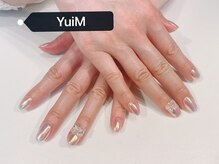 ドレスアップアイズ アンド ネイル(Dress Up Eyes & Nail)/オーロラリボンネイル