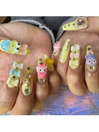 キャラクターネイル