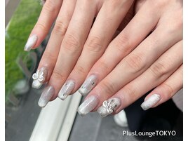 シルバーマグネット×リボン♪