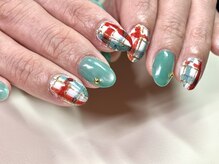 アルシエロ(al cielo)/チェック柄 微粒子マグネット