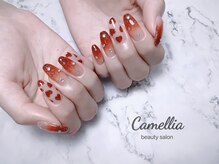 カメリア(Camellia)/ハンドジェルネイル/フィルイン