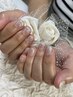＜ハンド＞ラメグラデーションドライケア付き♪
