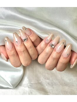 ナナズネイル 魚町店(NANA’sNail)/ヌードグラデーション