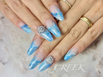 クリーク(CREEK)/ハワイブルーニュアンススカルプ